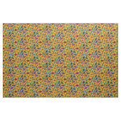 Halloween Candy Leckereien auf Orange Pattern Stoff (Yard (91,4 cm))