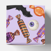 Halloween Candy Leckereien Lila Geschenkschachtel (Oben)