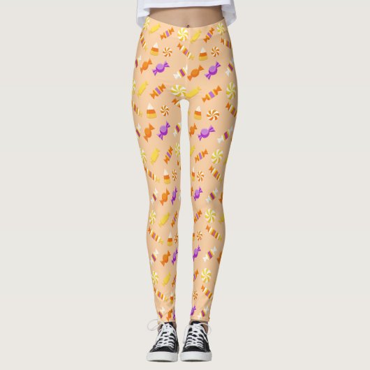 Halloween Candy Leggings (Vorderseite)