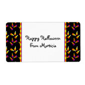 Halloween Candy Mais Custom Labels (Vorne)