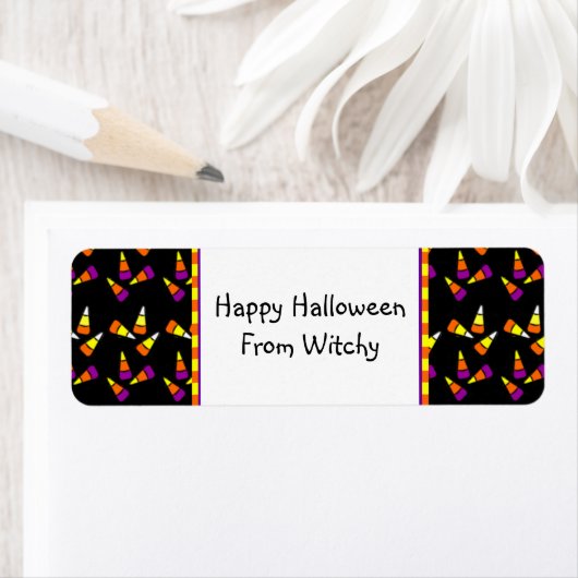 Halloween Candy Mais Custom Labels (Insitu)