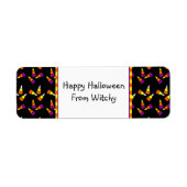 Halloween Candy Mais Custom Labels (Vorne)