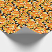 Halloween Candy Mais Nahtloses Muster Geschenkpapier (Ecke)