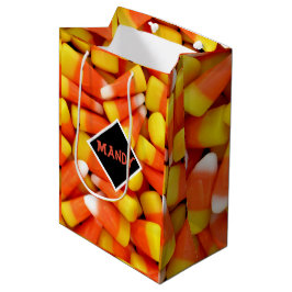 Halloween Candy Mais Personalize Mittlere Geschenktüte