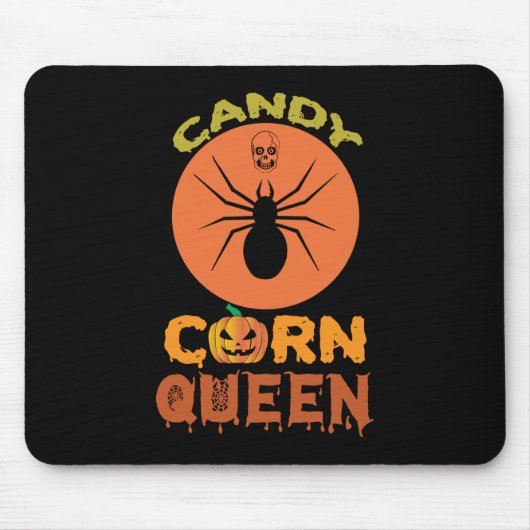 Halloween Candy Mais Queen Birthday Mousepad (Vorne)