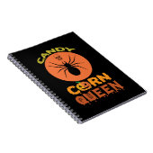 Halloween Candy Mais Queen Birthday Notizblock (Rechte Seite)