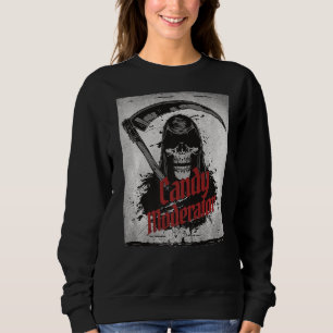 Halloween Candy Moderator Kostüm der Todesprämie Sweatshirt