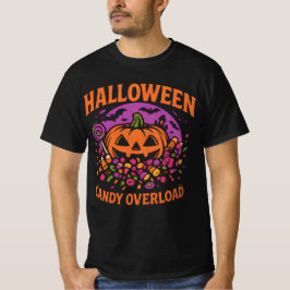 Halloween Candy Overload Kleidung Spooky Unisex T-Shirt