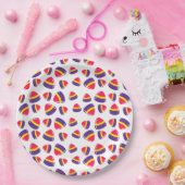 Halloween Candy Pattern Pappteller (Party)