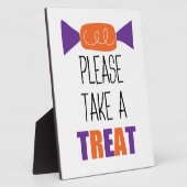 Halloween Candy Please Take One Fotoplatte (Seite)