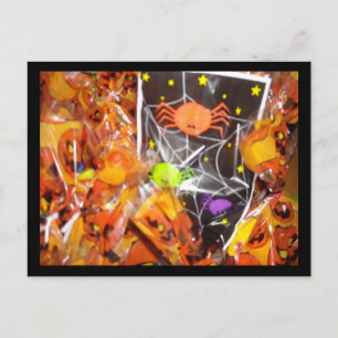 Halloween Candy Postkarte