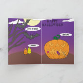 Halloween Candy Scare! Karte (Innenseite)