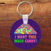 Halloween Candy Schlüsselanhänger (Vorderseite)
