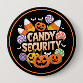 Halloween Candy Security Button (Vorderseite)