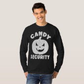 Halloween  Candy Security T-Shirt (Vorne ganz)