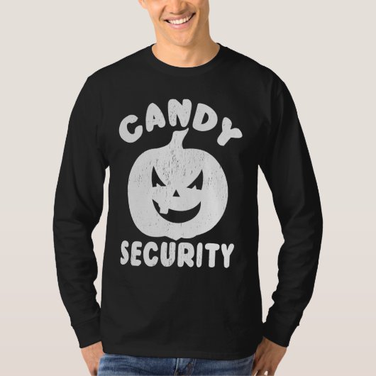 Halloween  Candy Security T-Shirt (Vorderseite)