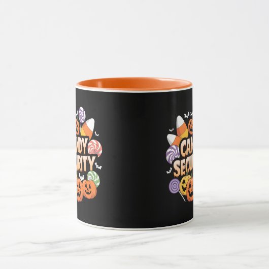 Halloween Candy Security Tasse (Zentrum)