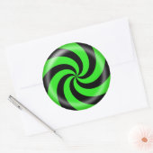 Halloween Candy Swirl Sticker (Umschlag)