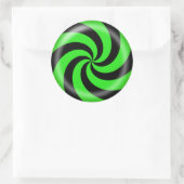 Halloween Candy Swirl Sticker (Tasche)