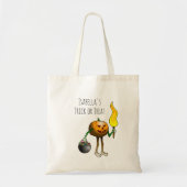 Halloween Candy Tote Bag Tragetasche (Vorne)