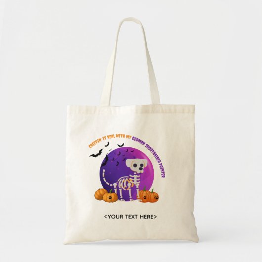 Halloween Candy Trick oder Treat Tote Bag Tragetasche (Vorne)