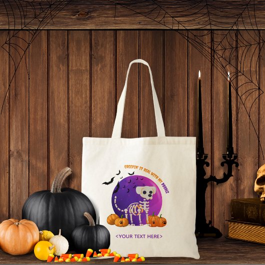 Halloween Candy Trick oder Treat Tote Bag Tragetasche