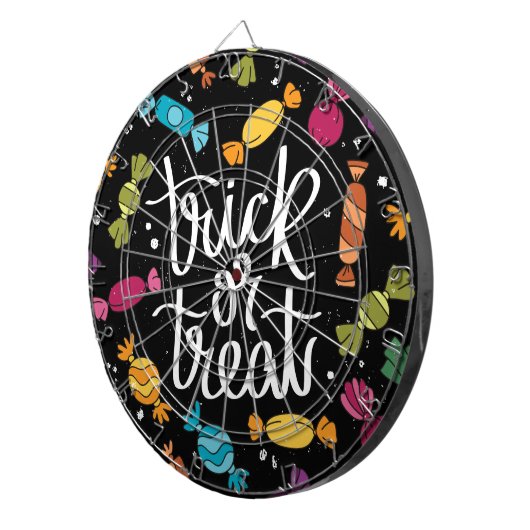 Halloween Candy Trick or Treat Dartscheibe (Vorderseite rechts)