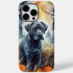 Halloween Cane Corso mit Pumpkins Beängstigend Case-Mate iPhone 14 Pro Max Hülle