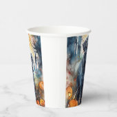 Halloween Cane Corso mit Pumpkins Beängstigend Pappbecher (Rechts)