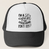 Halloween Cap Truckerkappe (Vorderseite)