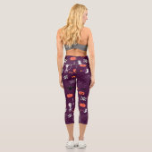 Halloween Capri Leggings (Rückseite)