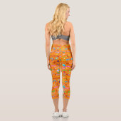 Halloween Capri Leggings (Rückseite)