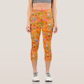 Halloween Capri Leggings (Vorderseite)