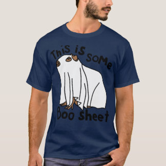 Halloween Capybara Das ist ein Bootschild T-Shirt