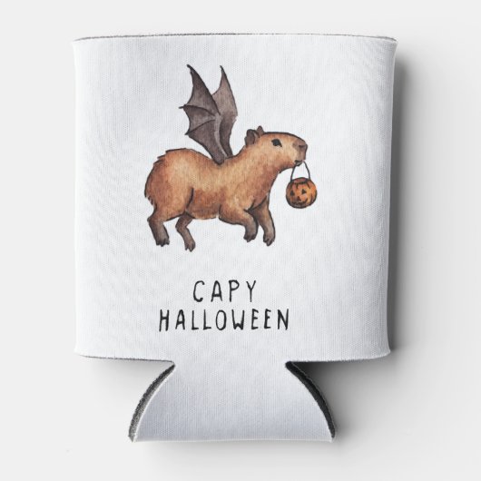 Halloween Capybara Dosenkühler (Vorderseite)