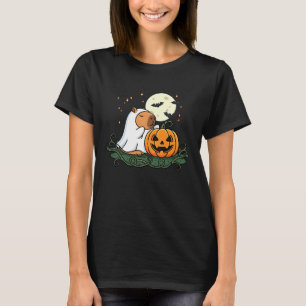Halloween Capybara Geist Kürbisjacke Gr T-Shirt