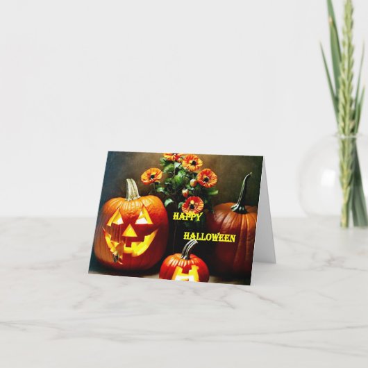 Halloween Card 10 Karte (Vorderseite)