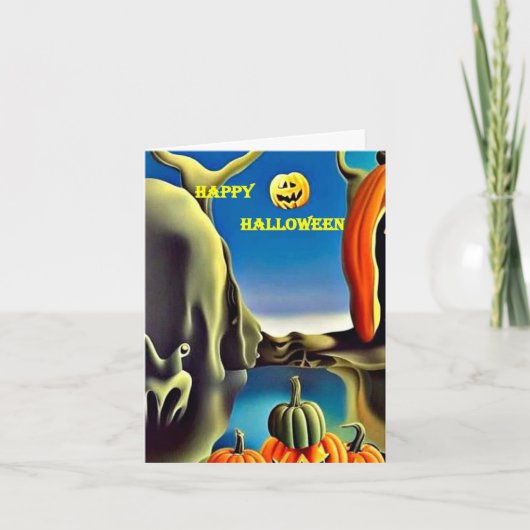 Halloween Card 5 Karte (Vorderseite)