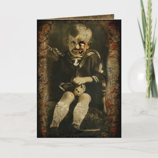 Halloween Card for Freaks! Karte (Vorderseite)