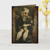 Halloween Card for Freaks! Karte (Gelbe Blume)