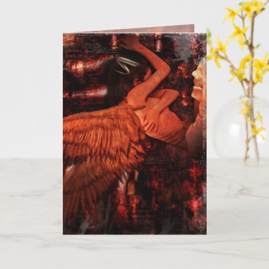 Halloween Card for Freaks! Karte (Gelbe Blume)