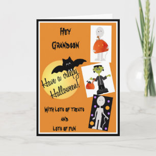 Halloween Card für Grandson Karte
