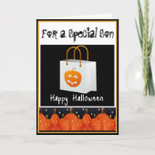Halloween Card für Son Karte (Vorderseite)