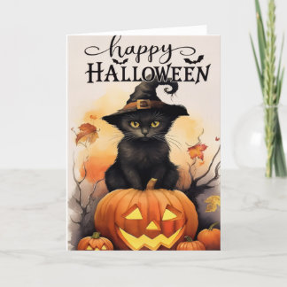 Halloween Card, Happy Halloween, Halloween Feiertagskarte