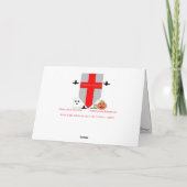 Hallowe'en Card "Hexenhazel" Karte (Rückseite)