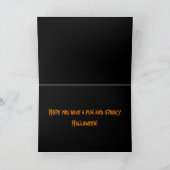 Halloween Card Karte (Innenseite)