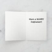 Halloween Card: Mama Karte (Innenseite)
