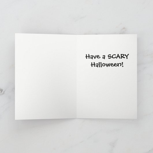 Halloween Card: Mama Karte (Innenseite)