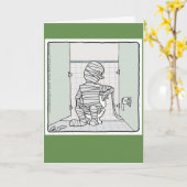 Halloween Card: Mama Karte (Gelbe Blume)
