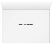 Halloween Card mit Pumpkins (Innenansicht Horizontal (Unten))